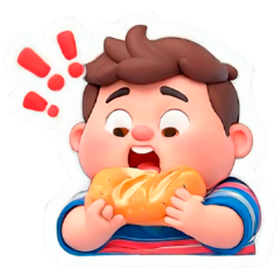 Mascota Gordo Sin Gluten